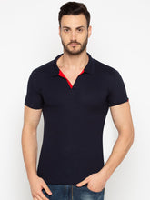navy mel polo t shirt